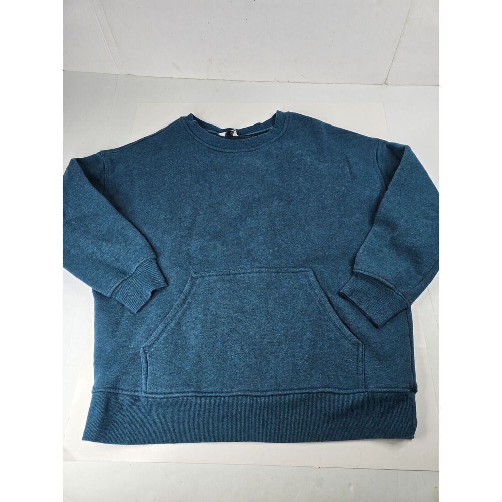 Vintage‎ Danskin Now S Small Pullover Long Sleeve Top Sweater Hoodie Pocket Knit
